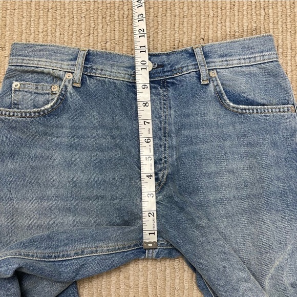 Free People We the Free Women's Maggie Mid Rise Straight Leg Jean Size 27 - Picture 11 of 14